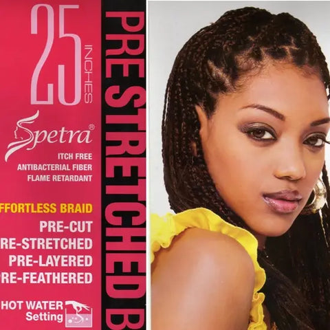Pre-Stretched Braid 25" (Folded) Spetra Fiber - Total 50”