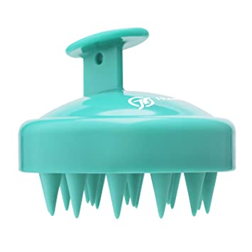 Silicone Hair Scalp Massager Shampoo Brush Head Scrubber Dandruff Brush