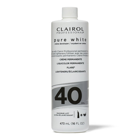 Clairol Soy 4 Plex Pure White Creme 40 Volume Developer 16 oz
