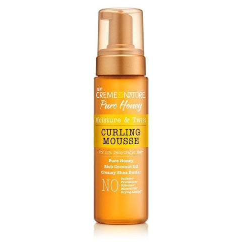 CREME OF NATURE PURE HONEY CURLING MOUSSE 7OZ