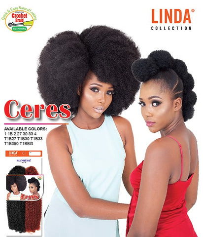 Crochet Pre-Stretched Afro Kinky Hair - Linda Collection