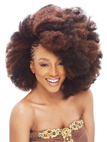 Janet Collection Noir Afro Kinky Bulk 24" Synthetic Hair